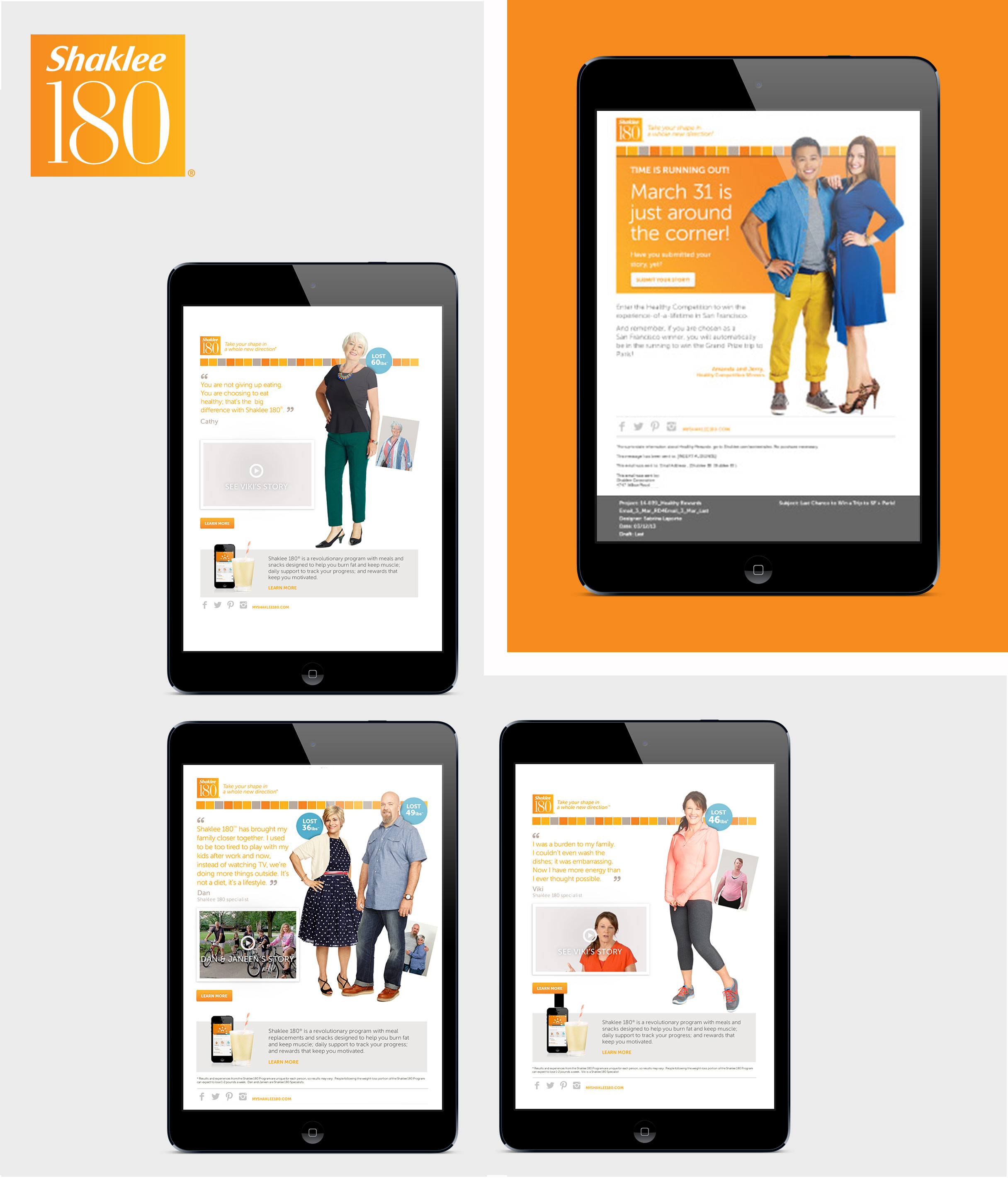 Shaklee 180 Marketing projects