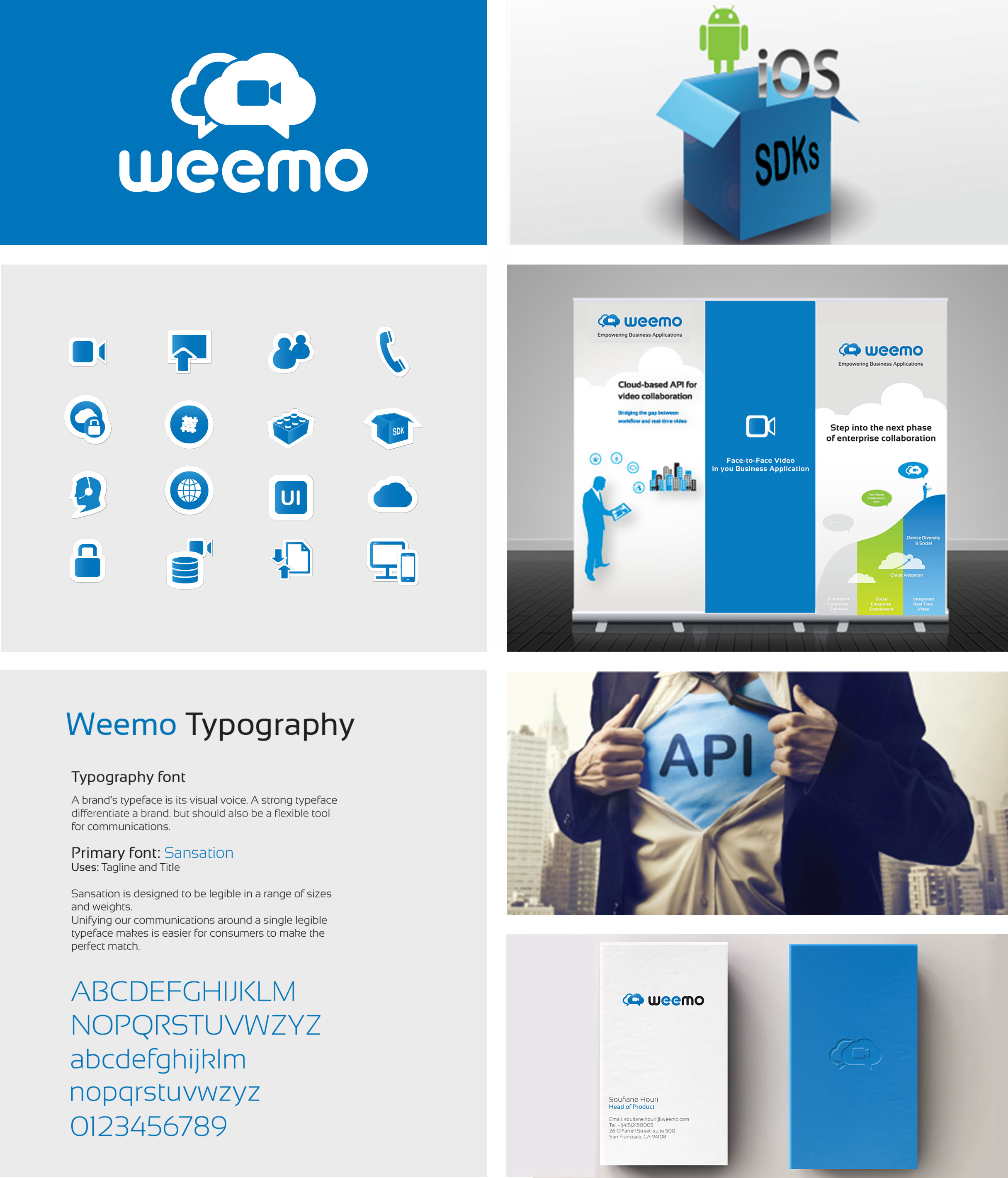 Weemo brand system showcase